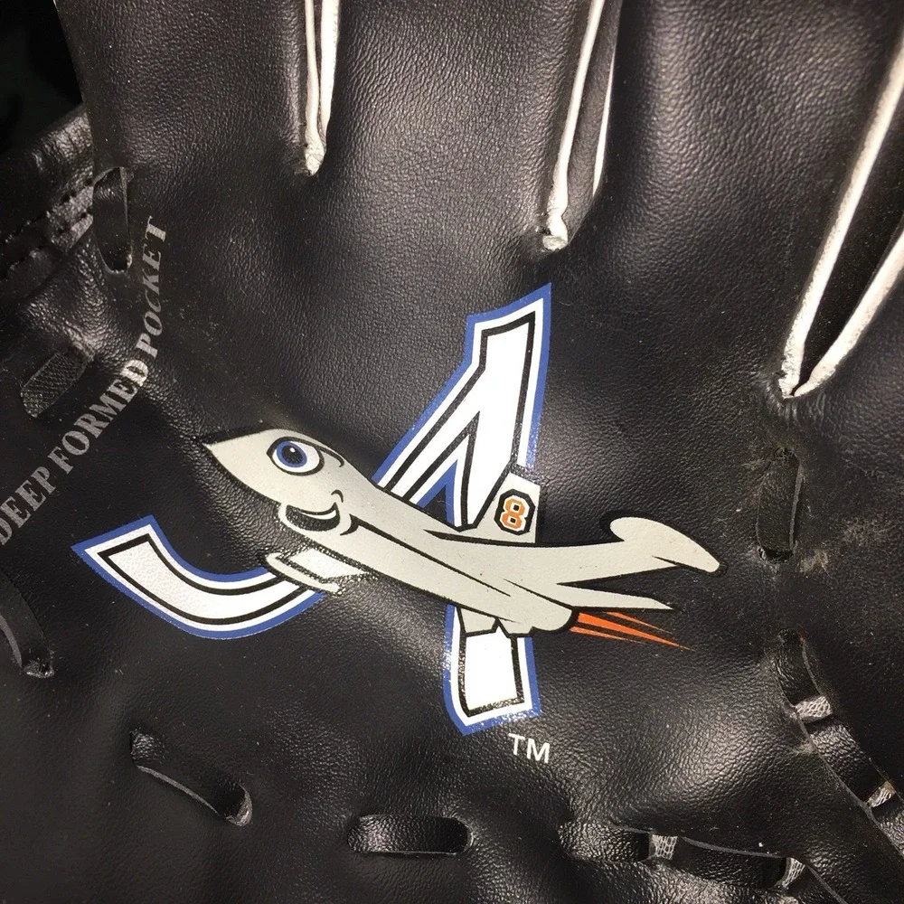 Aberdeen IronBirds Black Baseball Glove Full Size Memorabilia MiLB Minor League